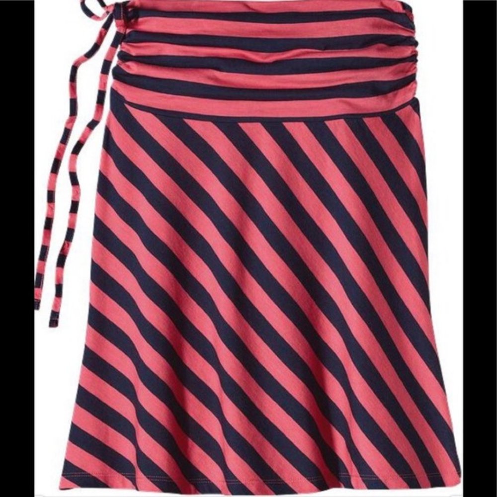 Patagonia Lithia Organic Cotton Striped Skirt